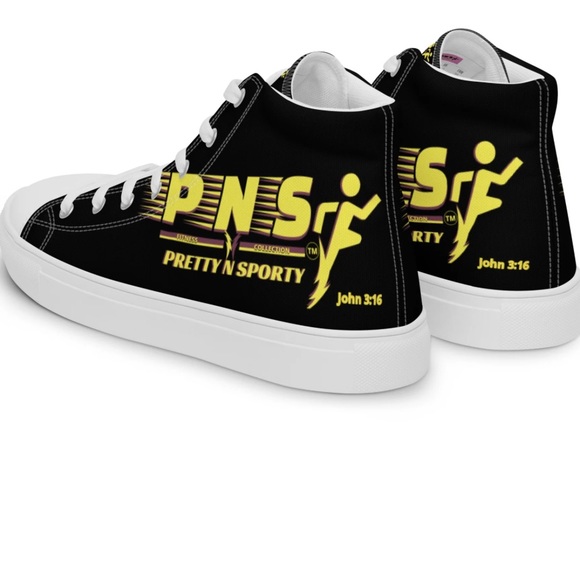 PNS) Pretty N Sporty - John
3:16 Women High Top Canvas
Footwear - Black - Picture 5 of 8